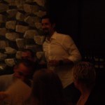 Winemaker describing wine Winemaker describing wine